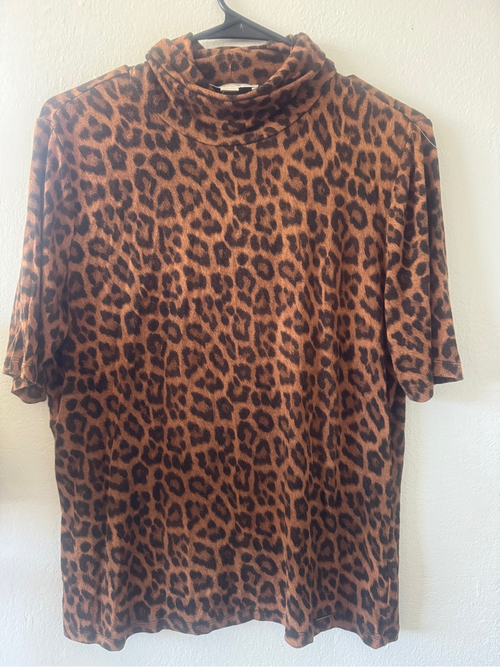 Michael Michael Kors Leopard Print Knit Top